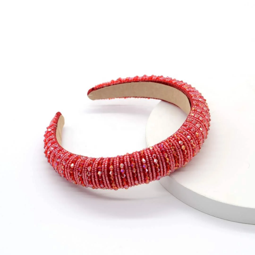 
Bling Full Diamond Rhinestone Headband For Women 2020 Luxury Hairband Women Accessories 
