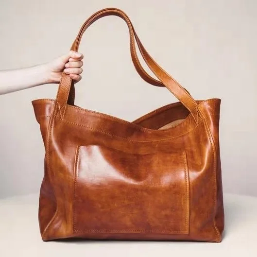 

2021 Hot sale bolsas large leather tote hand bags ladies designer purses and handbags for women luxury
