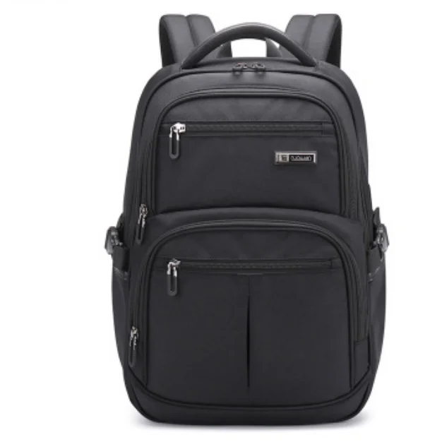 

New high quality business laptop backpack for men fashion traveling bag wholesale student school bag, Black or customized