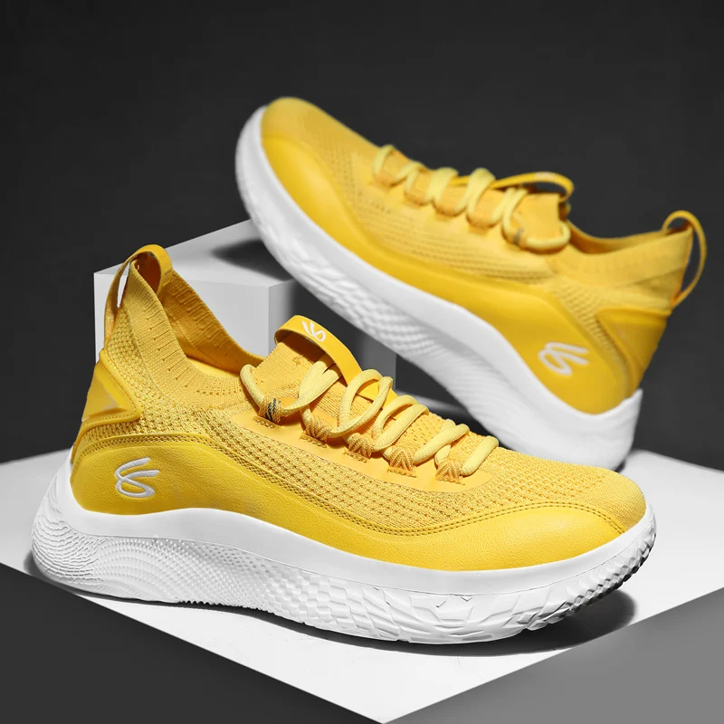 

Amazon selling high quality steph Curry fashion basketball shoes men, 4 colors