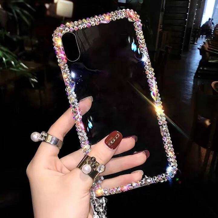 

Yantuo white clear Crystal AB nail Non Hotfix Rhinestone for phone case