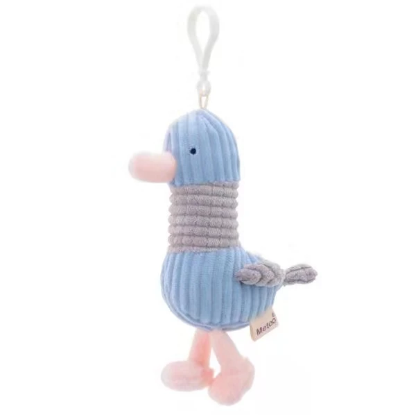 duck keychain plush