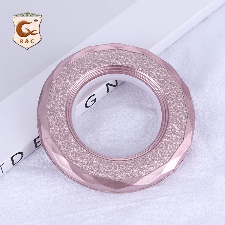 

R&C 2021 Multicolor Curtain PP Plastic Diamond Rings, High Quality Colorful Curtain Grommet Eyelet Rings Accessories Wholesale/, Multiple customization