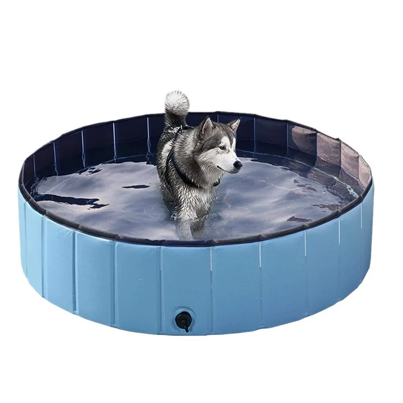 

Wholesale Custom Folding Dog Bath Tub Outdoor Swimming Pool Portable Pet Dog Pool