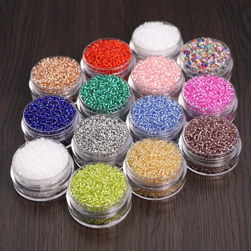 

DIY Mini Opaque 2mm 3mm 4mm Glass Seed Beads 450g/bag Size 6/0 11/0 12/0 13/0 15/0 For Jewelry Making, Picture