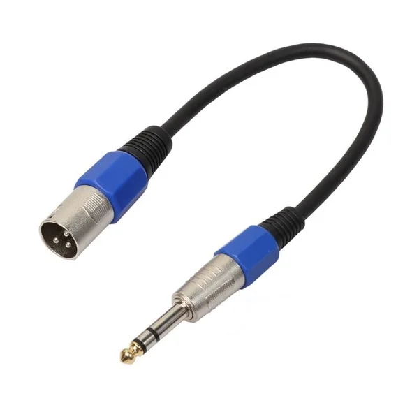 

Best Price Professional 3Pin XLR Male Jack to 1/4" 6.35mm Male Plug Stereo Microphone Cable