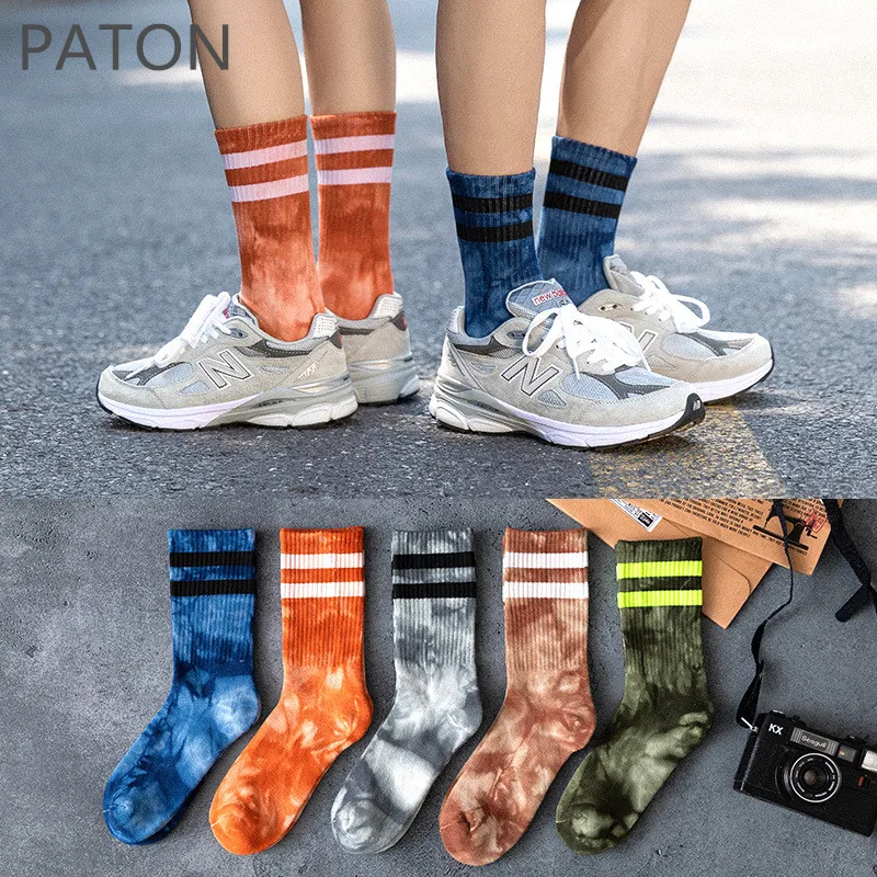 

Wholesale Custom embroidery Crazy Fashion Cotton Socks,Custom Logo Ankle Sublimated tie dye Crew Socks Men,Funny Custom Happy M