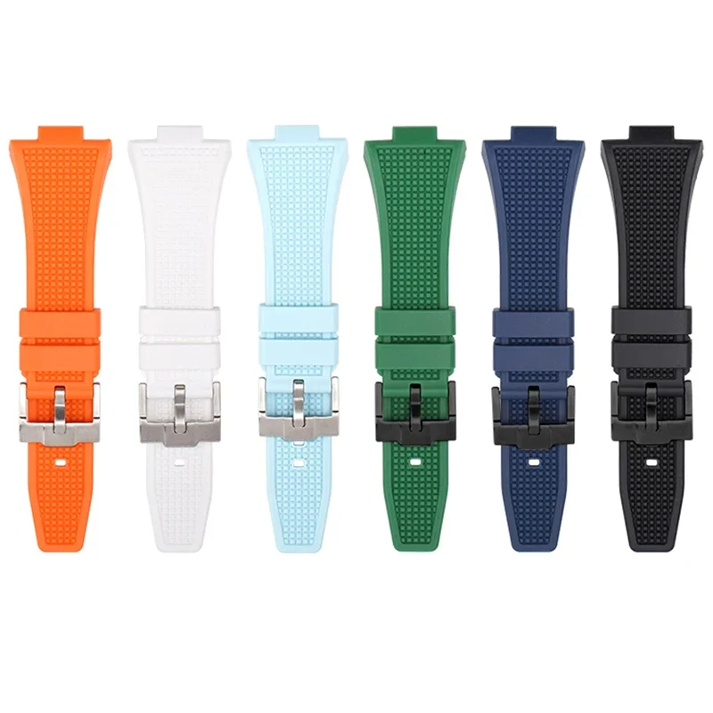 

Factory Price Waterproof Men Wrist Watchband 12mm Silicone Rubber Luxury Watch Bands Strap for Tissot Prx Watch