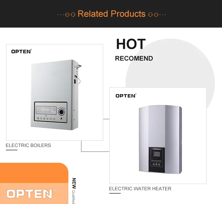 4.5kw 6.0kw 8.0kw 10kw Wall Mounted Electric Boilers For Floor Heating