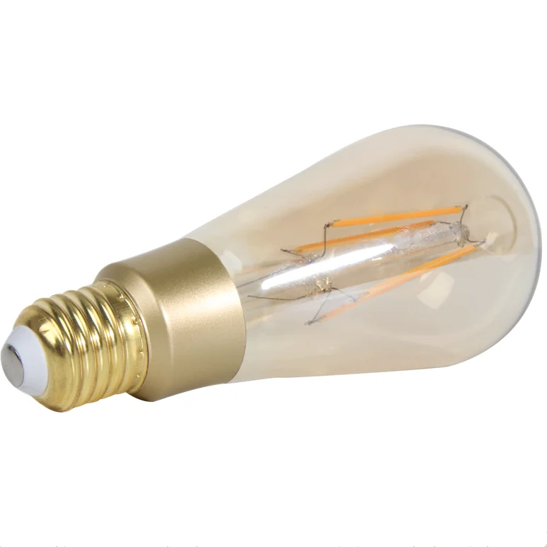 Hot sale 2.4GHz wifi led light bulb -tuya app wifi dimming & brightness smart filament bulb 6w