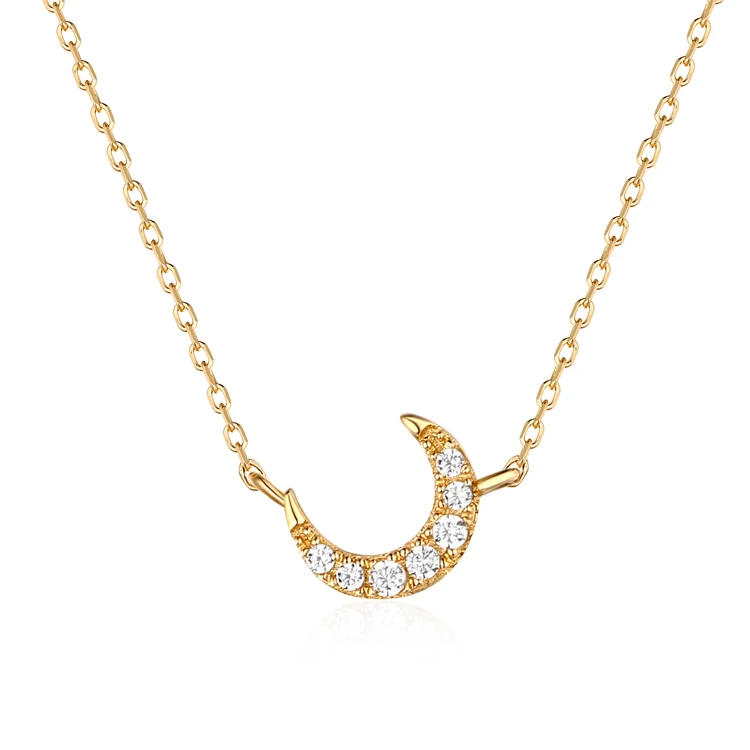 

Factory gold jewelry AU585 100% real 14k solid gold necklace chain