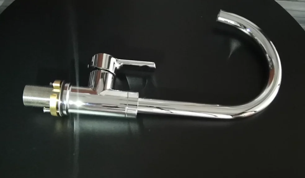 The Kitchen Water Taps Mixer Chrome Sink Faucet