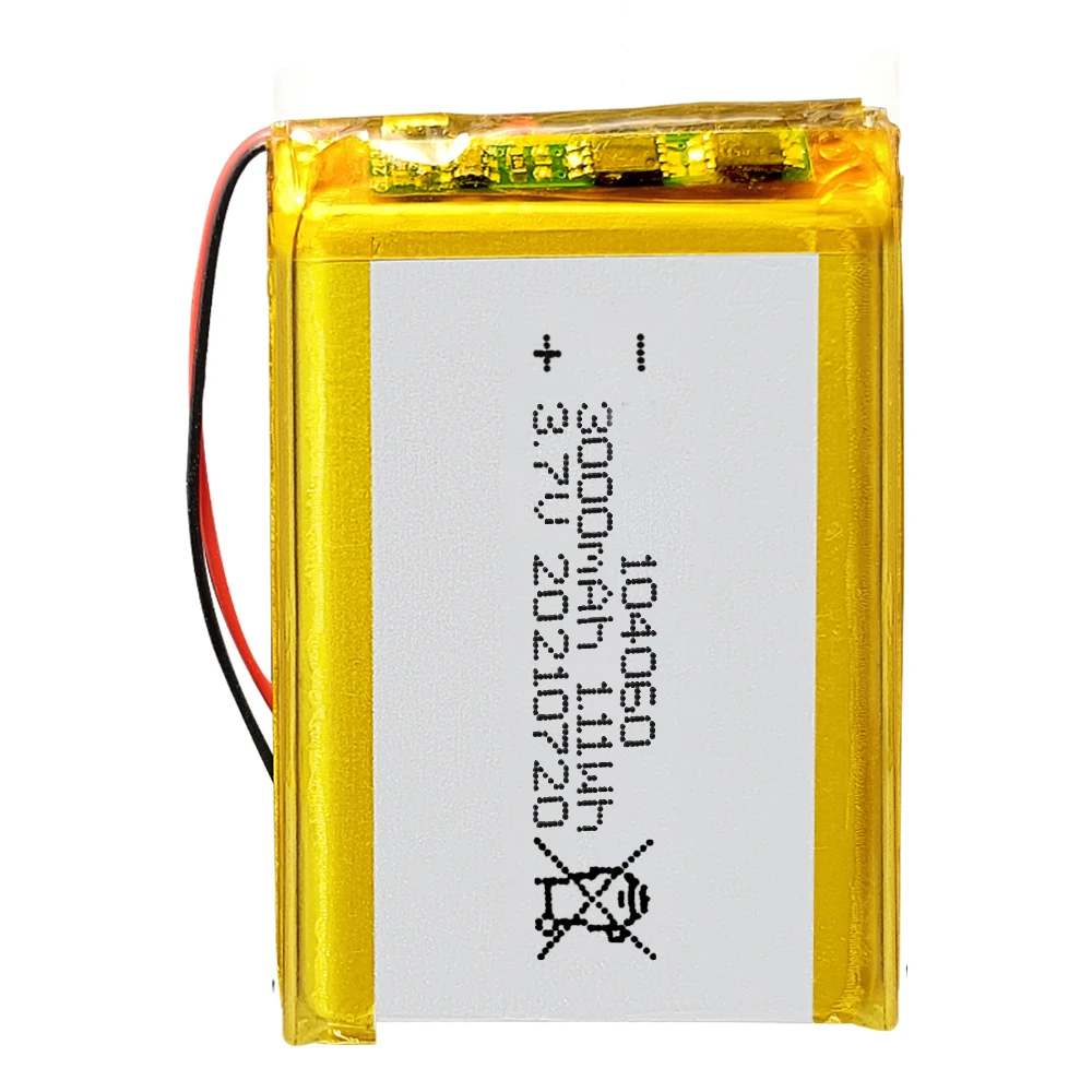 

104059 104060 3.7v 3000mah rechargeable batteries battery for operated light