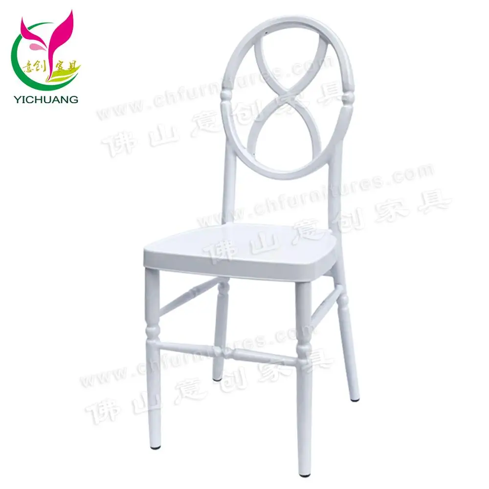 

YC-A190-02 Modern cross back chiavari white weddings chairs