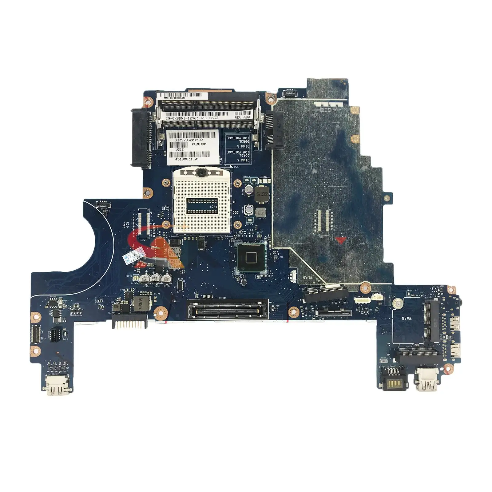 

Laptop Motherboard For DELL Latitude E6440 PGA947 HM87 Notebook Mainboard CN-0X8DN1 0X8DN1 VAL90 LA-9931P