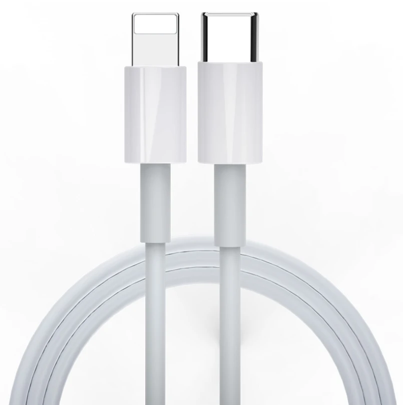 

hot selling style cost-effective fast charging multi-function 1M PD 12W 5a data usb cable, White