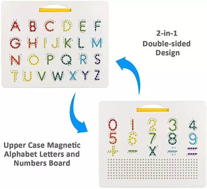 Kid Magnetic Drawing Board Montessori Educational Toy For Children 