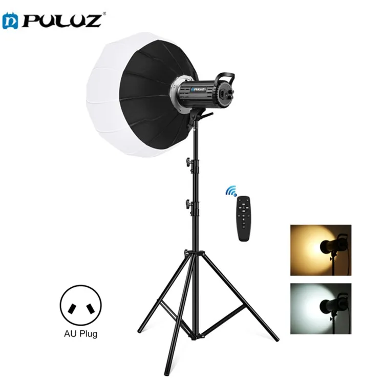 

Factory Price PULUZ 150W 3200K-5600K Studio Video Light With 65cm Foldable Lantern Softbox Photography Kits