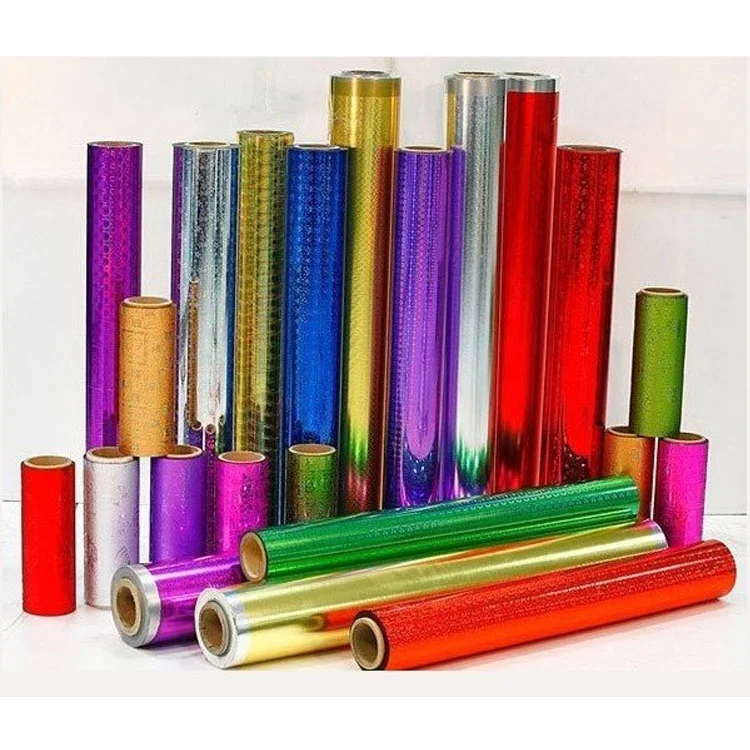 
Holographic wrapping paper for gift packing,Holographic gift wrapping film 