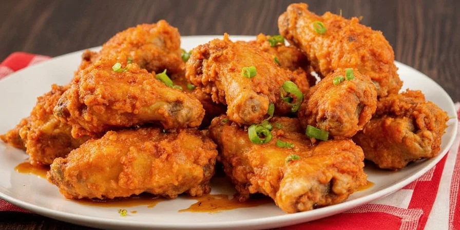 Elegant Wing Presentation