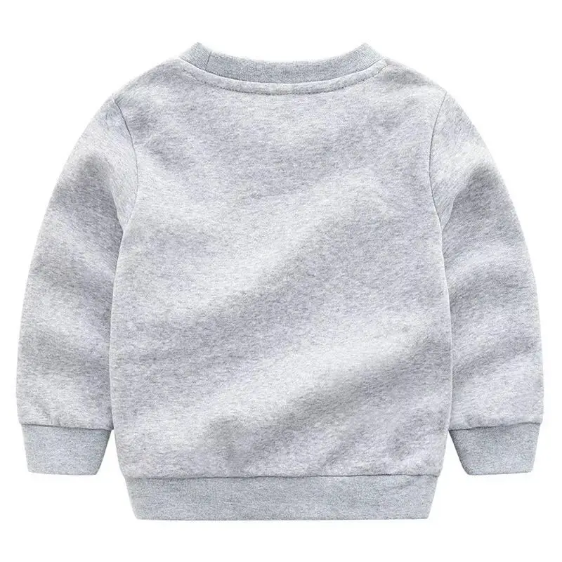 
Wholesale Good Price O-neck 100% Cotton Plain Custom Children Sports Boys Hoodies 