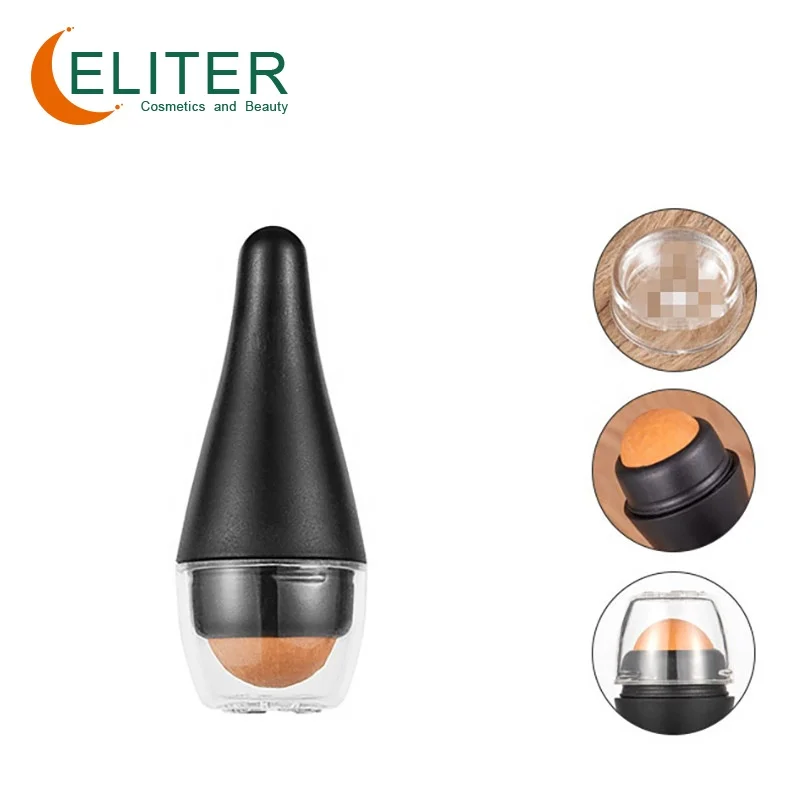 

In Stock Innovative  Skincare Tool Facial Oil Control Stick Blemish Oil Control Volcanic Roller Oil Absorbing Roller, Customized color