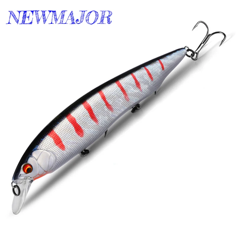 

BEARKING 160mm 30g Hot minnow pike fishing lures assorted colors wobbler model Artificial hard bait bass fishing minnow lure