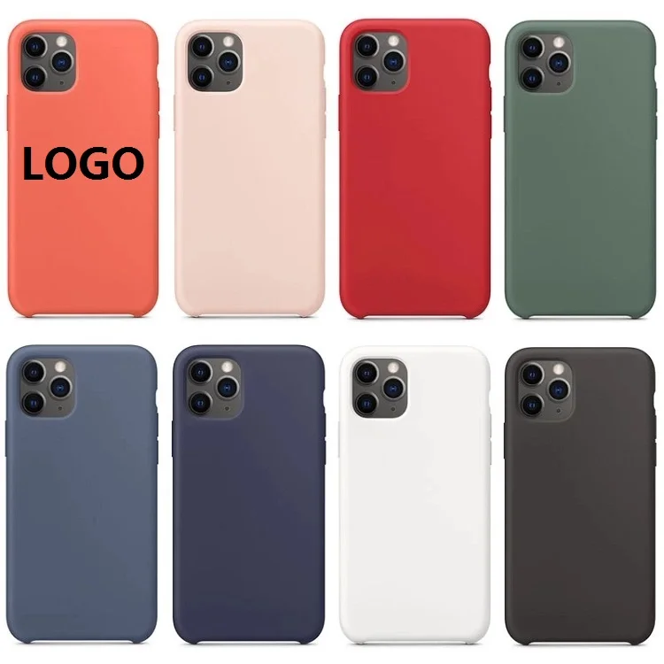 2019 New Original official liquid silicone cell phone case cover for apple iphone 11 pro max xi with logo