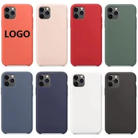 

2019 New Original official liquid silicone cell phone case cover for apple iphone 11 pro max xi with logo