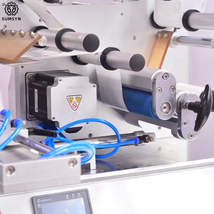 
Semi automatic square bottle labeling machine for hand sanitizer round bottle labeling machine 
