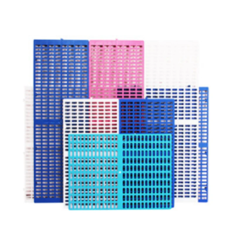 

Plastic Net Floor Mat different size good price dog cage mat high quality Made in China Mat floor, Blue/pink/white