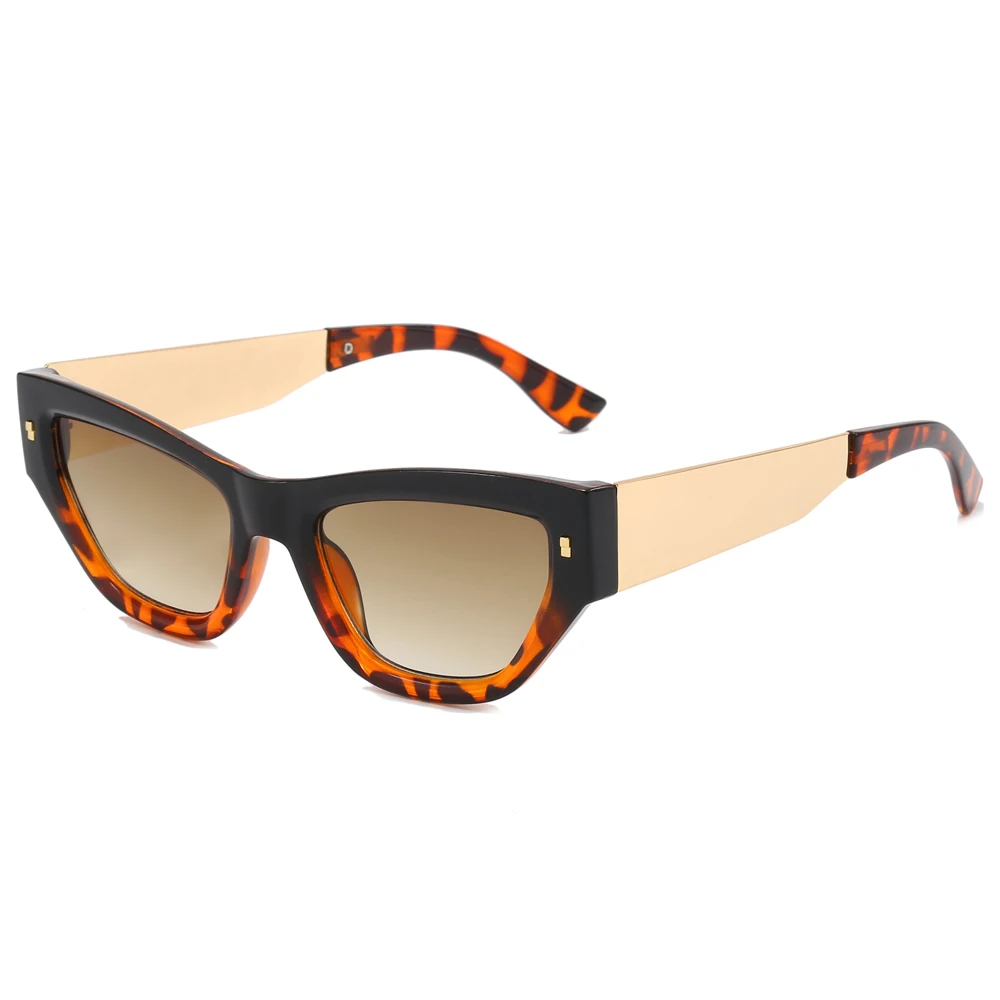 

Superhot Eyewear 21406 Fashion 2023 Cat Eye Women Flat Top Polygon Sunglasses