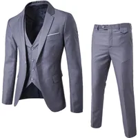 

Men's One Buttons Business Casual Suit