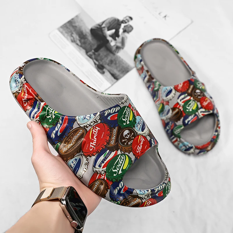 

Factory Wholesale Yeezy Slides Slippers Summer Yeezy Foam Runner Fashion Beach Custom Logo With Logo