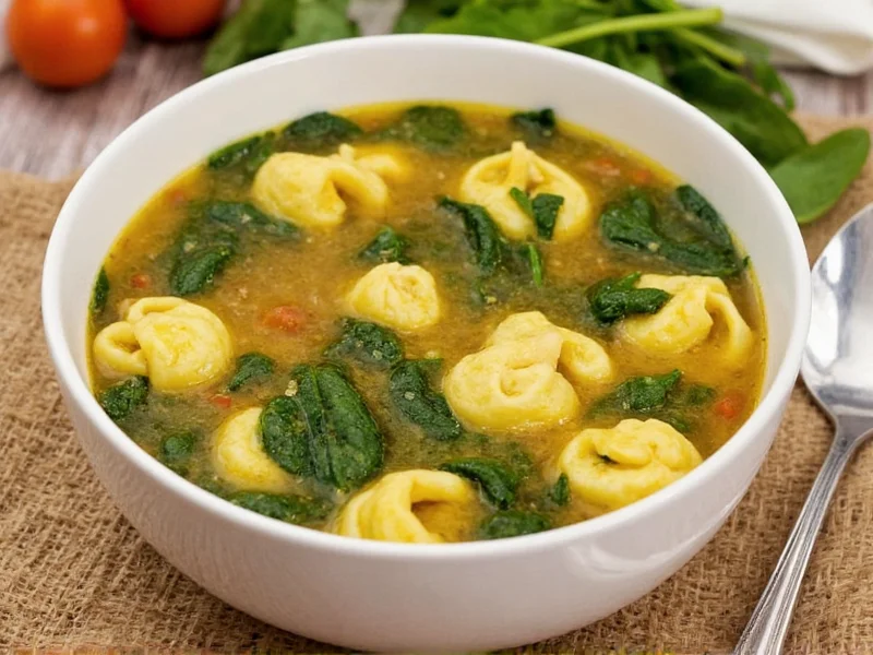 Spinach Tortellini Soup: Quick Recipe & Tips