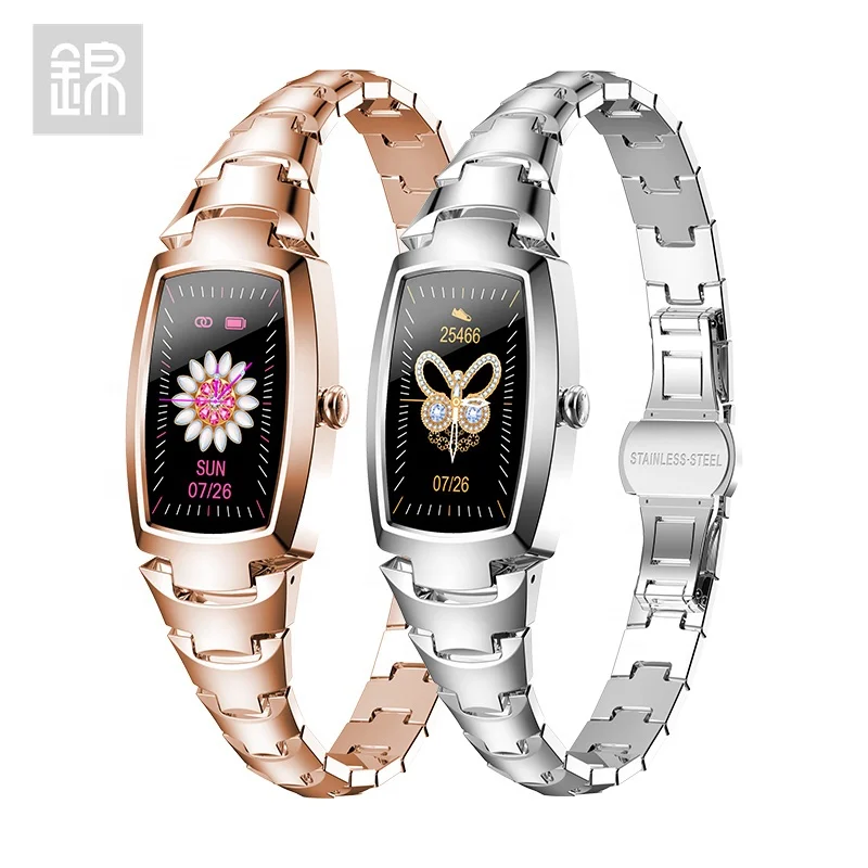 

JY-Mall H8pro Smart watch 1.08inch IPS touch screen Heart Rate Sleep Health monitor Menstrual Period Multi Sport Smart bracelet