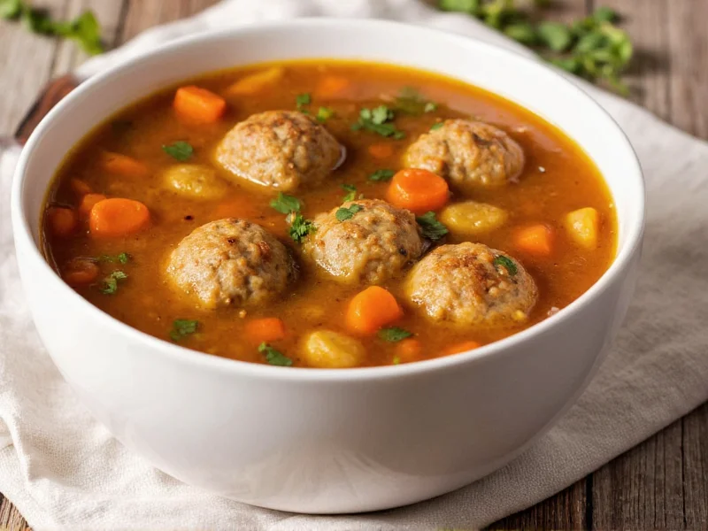 Perfect Turkey Meatball Soup Recipe: Healthy & Flavorful