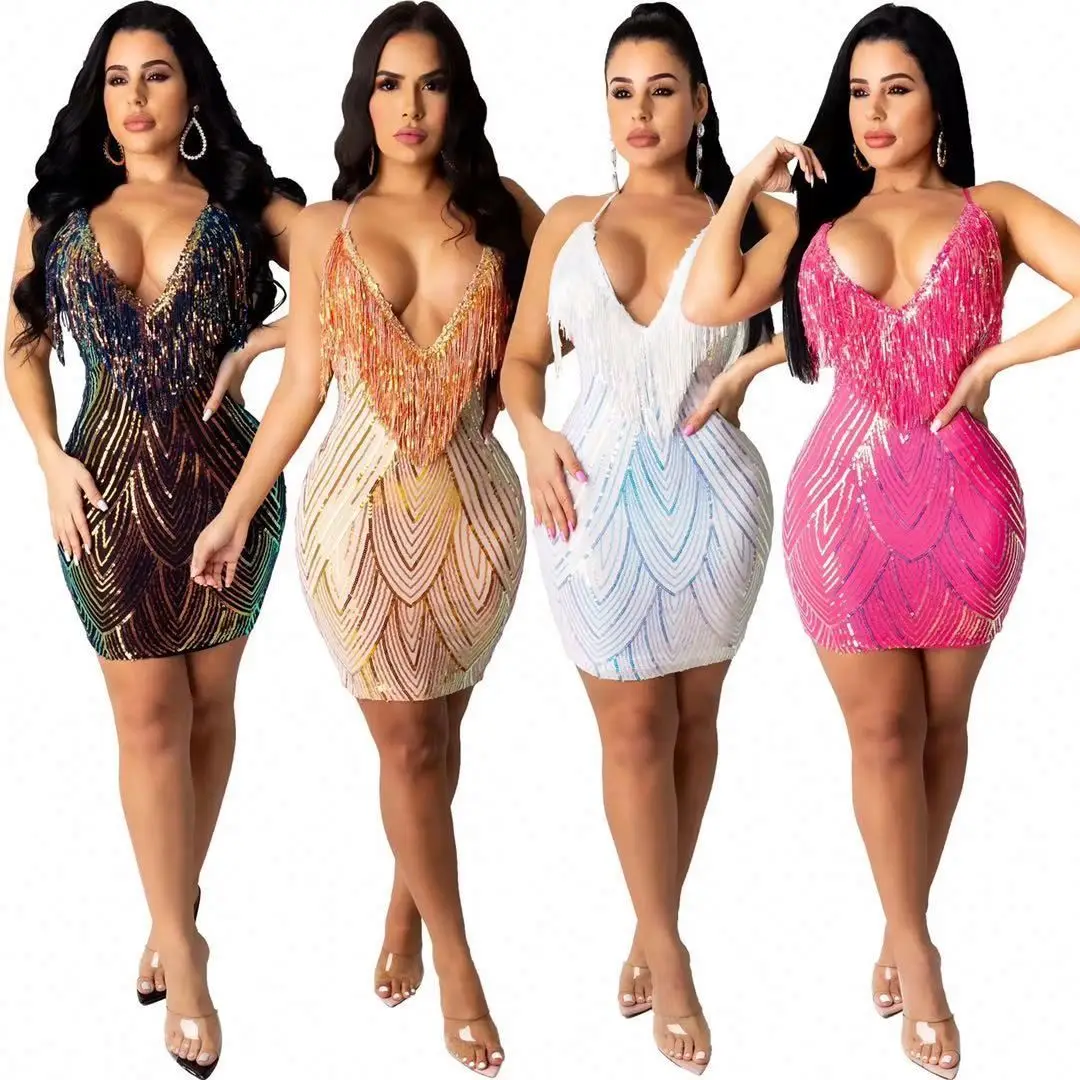 

Fashion Ladies Casual Quantity Club Dresses, White