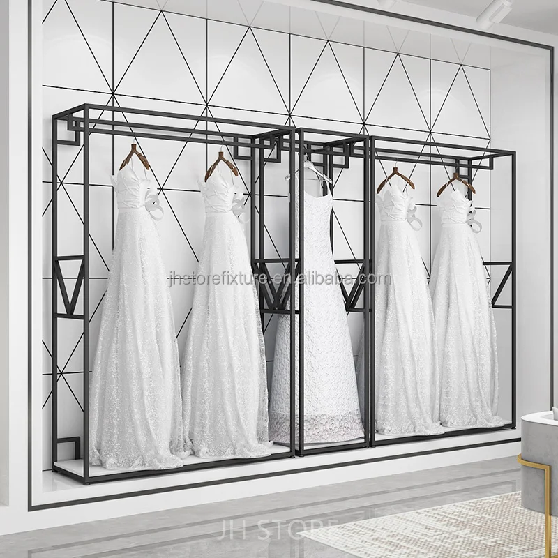 

Women Men Clothes Shop Interior Design pretty garment clothes hanger rack stand metal with shoe rack
