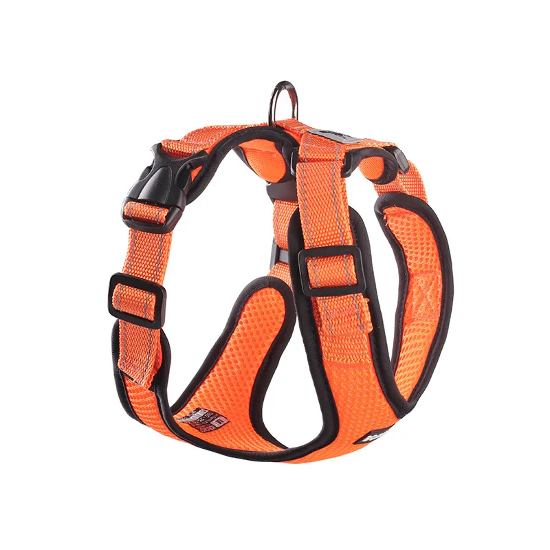 

Hot sale reflecive durable outdooor training harness vest for small medium and big pet dogs all seasons