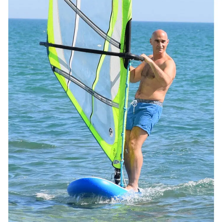 

Wholesale blue wind Inflatable sail sup board paddle board windsurf without sail