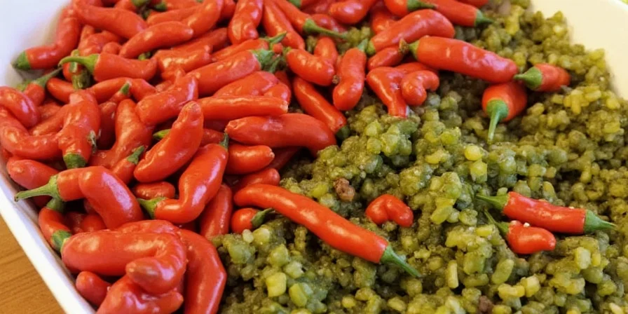 Cascabella Pepper on the Plant