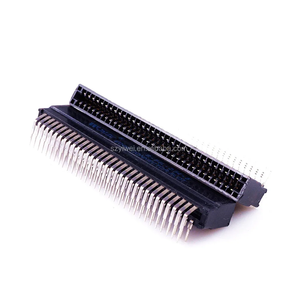 Connettore 2.54mm 10 Connettori Slot Scheda Industriale 64 Pin 2.54mm - Angolo Retto, Compatibilità Universale Slot Socket 64 Pin - Foto 4