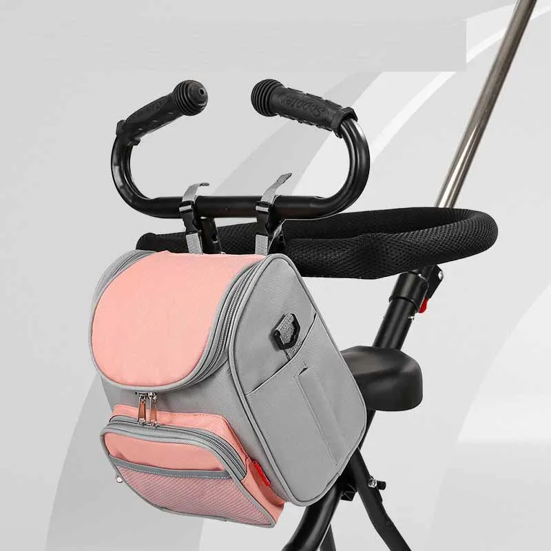 

Customized Colorful Portable Shoulder Hanging Diaper Mommy Bags Baby Mummy Bag, As the picture shows