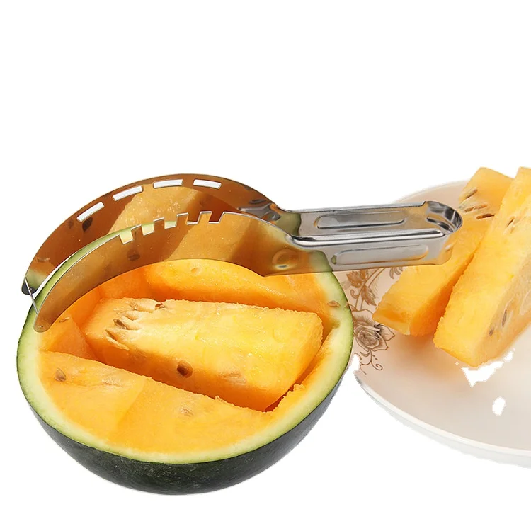 

Stainless Steel Multi-function Fruit Cutting Artifact Hami Melon Opener To Cut Watermelon Artifact Watermelon Cutting