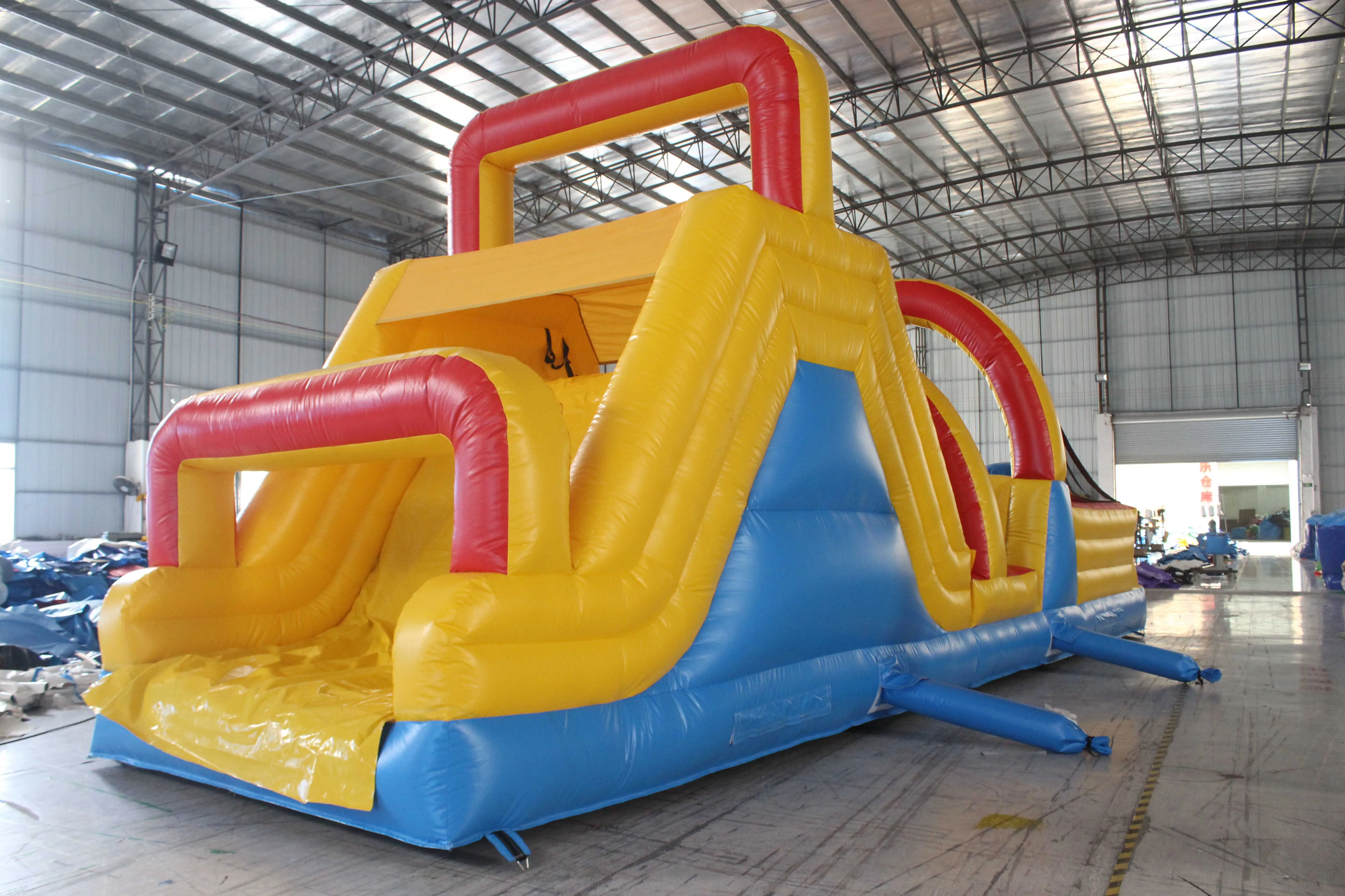 中国有竞争力的充气障碍课程运动游戏户外活动党