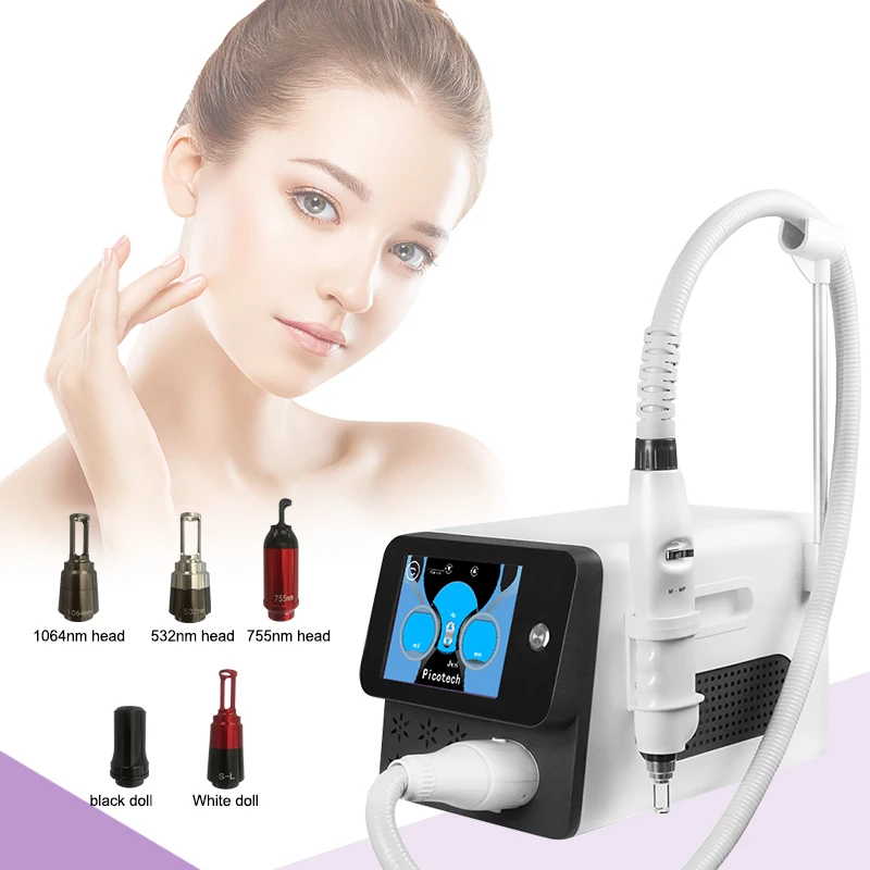 

Professional Portable Beauty For Agent Sell Carbon Peeling Nd Yag Laser Pigment Picosecond Tattoo Removal Laser