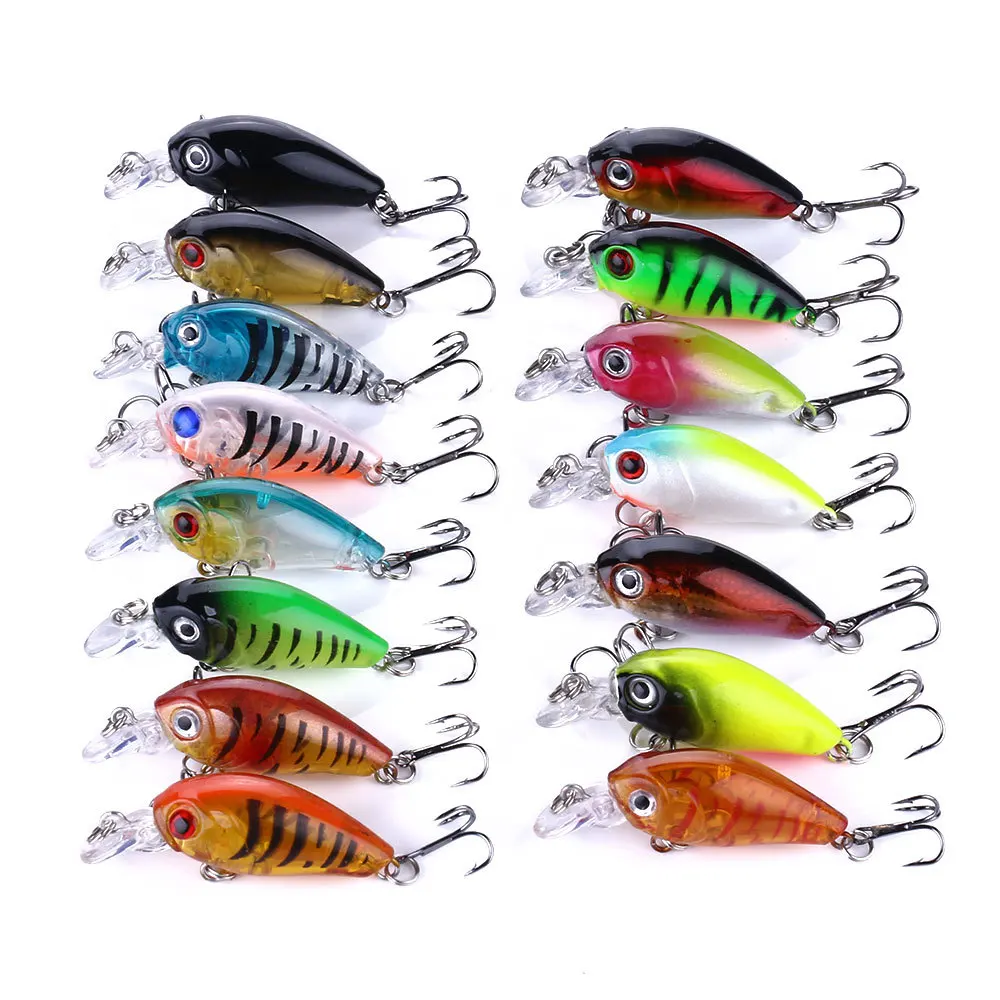 

Peche Fak Bait Rock Fatty Mini Alice White Bass Bait 4.5cm 4g Hard Fishing Lures Fishing Gear Pesca Isca Pesca Pescaria Angle, 9colors