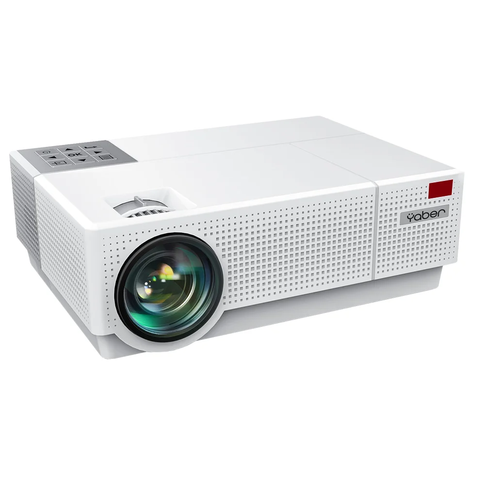 

YaberY31 Digital Projector HiFi Sound Native 1080P Support 4K Screen Mirroring 300inch 8000L 10000:1 Home Theater Projector