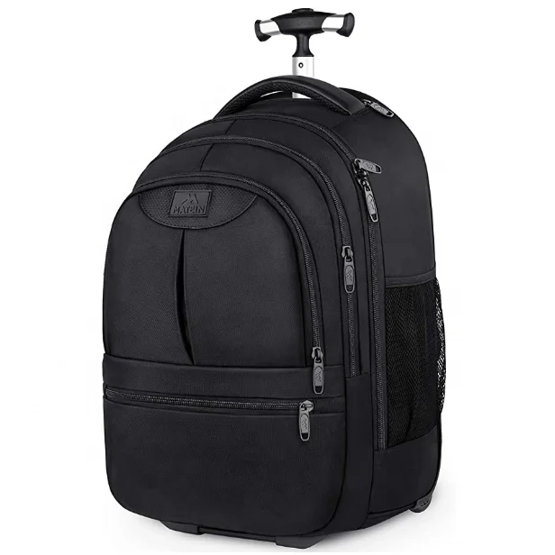 

wholesale backpacks on wheels women's men's work laptop backpack with wheels wheeled backpack cart carry on for europe travel